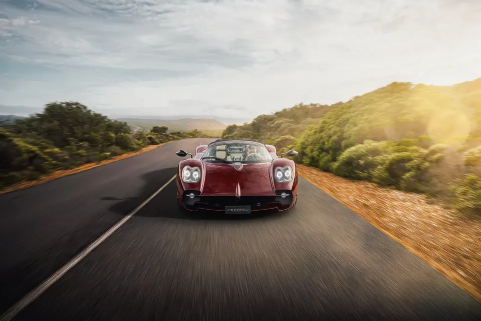 Pagani — automotive photograph by Willie Botes